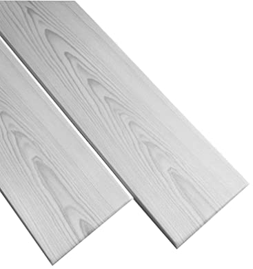 Eurodeco 6 m² / 36 pieces panel ceiling, wood look, imitation wood, polystyrene XPS panel, P02 polystyrene 100 x 16.7 cm, heat-retaining