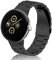 ToVioc Bracelet Compatible with Google Pixel Watch, Men & Women, Stainless Steel Replacement Strap, Compatible with Google Pixel Watch, Black