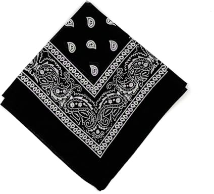 FASHION YOU WANT Schals & Tücher Bandana Halstuch Bikertuch Nickituch Kopftuch Baumwolle Mundschutz Piratentuch ideal für Karneval Fasching Karnevalskostüm Hund Hundehalsband Hundetuch