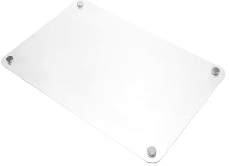 tablero transparente borrado en seco tableta escritura tableta escritura pizarra flotante borrado en seco tablero notas magnético acrílico en imán imanes placa