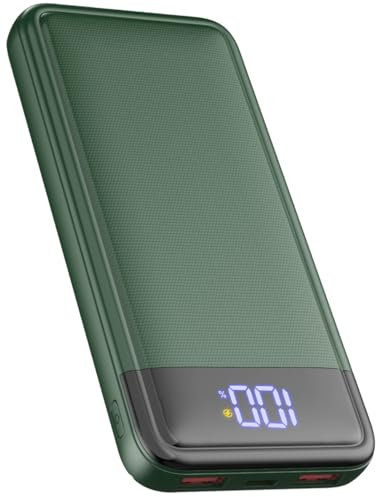 Power Bank, Slimmest 22.5W Batería Externa 13800mAh, USB C Entradas y Salidas Cargador Portatil Carga Rápida Bateria Portatil Compatible con iPhone 16 15 14 13 12 Pro MAX iPad Tablet etc.(Verde)