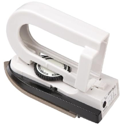 perfk Máquina de Planchar Plancha de Portátil Fácil de Usar Pequeña vaporera de Mano Vaporizador de Ropa para Mangas Vestidos Negocios Hogar