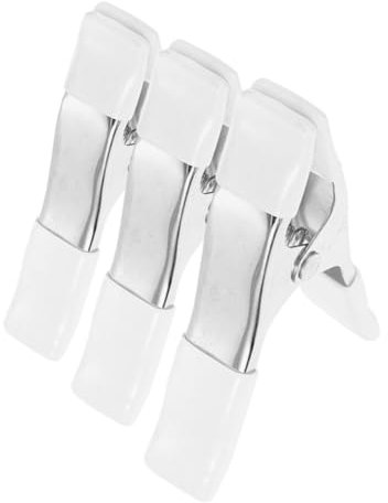 WHAMVOX 3pcs Heavy Duty Spring Clamps with PVC Sleeve for Woodworking Crafts and Photography Versatile Separators Clamp for Reliable Background Support