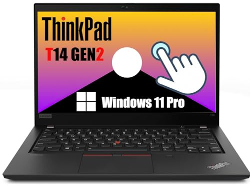 Lenovo Thinkpad T14 Gen 2 Touchscreen Laptop, 14 FHD, Intel Core i5-1145G7, 16GB RAM, 512GB SSD, US Keyboard, Windows 11 Pro (Renewed)