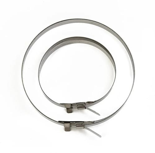 Lot de 20 colliers de serrage for soufflet de cardan, clips de guidage for soufflet de cardan d'essieu, collier de guidage for arbre d'accouplement, collier de guidage for soufflet de cardan d'arbre d