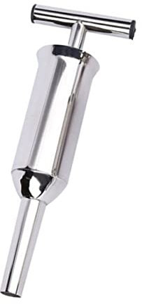 IMIKEYA Stainless Steel Sausage Stuffer Kit for Home Includes Sausage Filler Tube and Meat Stuffing Tool for Making Chinese