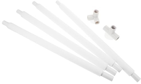 FUNNETOYU Accessoires pour Barres De Parc À Bébé Barres Métalliques pour Parc À Bébé