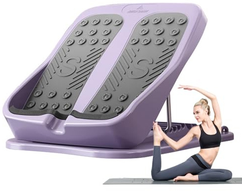 Tabla De Estiramiento De Pantorrillas - Tabla Inclinada Inclinada Ajustable De 40 Cm, Plataforma De Ejercicio Plegable Portátil | Camilla Para El Hogar, Viajes, Hotel, Fitness, Terapia De Estiramiento