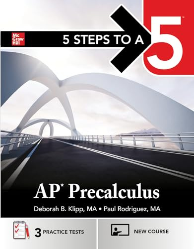 5 Steps to a 5: AP Precalculus 2026: Practice AP Tests + AP Content Review + Digital Resources