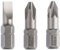 BOSCH 2607001766 - Set di 3 punte per cacciavite LS + PH2 + PZ2 25 mm