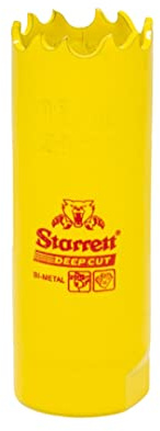 Starrett BI Deepcut hålsågar i metall, 24 mm, DCH1056
