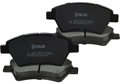 STELLOX 987 000B-SX Bremsbelagsatz, Scheibenbremse (4 Stücke) – ECE-R90 Zertifizierung – vier Bremsbeläge pro Set – Für PKW und Nutzfahrzeuge