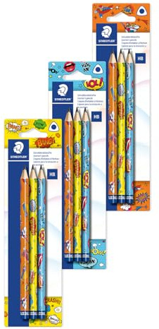 STAEDTLER 174 COBK3 Dreieck Jumbol Graphitstifte (3 Stück)