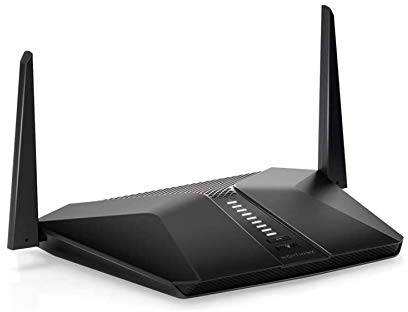 NETGEAR RAX40 WiFi 6 Router AX3000 (4 Streams bis zu 3 GBit/s, Nighthawk WLAN Router Abdeckung bis 100 m², kompatibel mit iPhone 12/13 oder Samsung S20/S21)