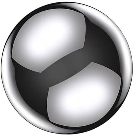 TOGEVAL Pietre Raffreddanti Riutilizzabili in Acciaio Inossidabile per Whisky e Vino Cubetti Antiusura per Cocktail e Birra Sfera Ghiaccio Senza Rovina del Gusto Adatte per Bar e