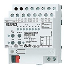JUNG 2336REGHZHE Auslöser Klimatisierung KNX 6 Ausgänge