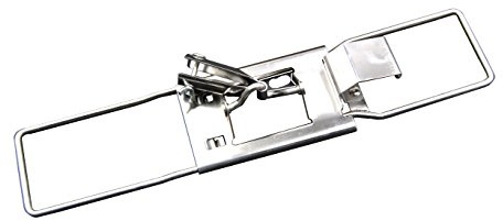 Bodenwischer Halter 42 cm Metall Fixierschraube geeignet für Hara | Geeignet für Hara, Vileda u. a., stabiler Bodenwischerhalter aus Metall mit Fixierschraube für 42-cm-Wischer
