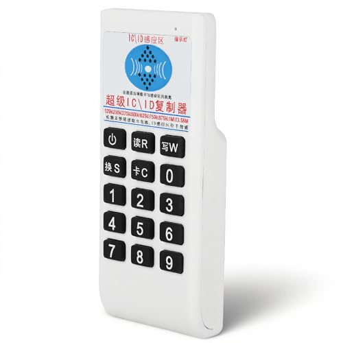 Handhållen RFID-kopiator, bärbar RFID IC-ID-kortläsare Duplicator Kopiator ID-kortkloner, Ergonomisk handhållen ID-kort Copier Writer Reader Duplicator 125Khz 13,56MHZ
