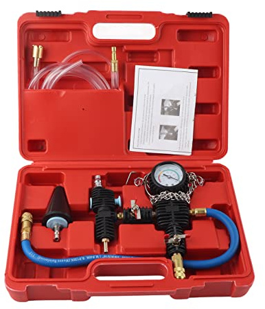 Vacuum Cooling System Refill Tool,Car Radiator Coolant System Vacuum Purge & Coolant Refill Tool Kit Water Antifreeze Changer