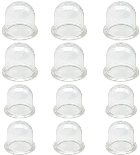 LiteTour 12 Pieces Primer Bulb Carburetor Primer Bulb Pump Bulb Compatible with Poulan Crafstman Weedeater Chainsaw Replacement for Roybi Homelite Zama Walbro Gas Trimmer Blower Brush Cutter