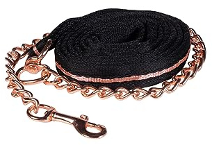 HKM Soft Stricke Schwarz/Rosegold 270 cm