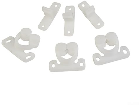 3 x Schnappschnäpper für Schranktüren, Boote, Kugelschnäpper für Tür, Schrank, Federrolle, ABS-Kunststoff, Doppelrolle für Schrank, Schrank, Kleiderschrank, Türriegel