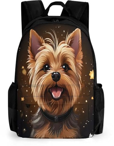 TNFHSOFT YorkshireTerrier Hund 3D Drucken Flanell Fleecedecke Decke Hund Microfaser Kuscheldecke Decke Kinder Erwachsene Wohndecke Für Bett & Sofa Reisedecke 42x30.5cm Inches