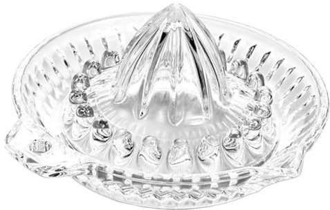 CIYODO Manual Juicer Glass Citrus Juicer Lemon and Orange Squeezer Lightweight Portable Time-Saving and Efficient