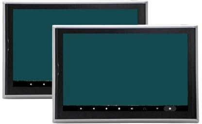 Monitor De Reposacabezas For Automóvil De 10,1 Pulgadas, Tableta Multifunción Con Pantalla Táctil, Reproductor De Video For Vehículo 4K, Mirror Link/WIFI/HDMI, TV For Automóvil(2 PCS 9 inch 2-32GB)