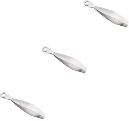 OKUMEYR 3piezas De Acero Inoxidable para Quitar Espinas De Pescado y De Pollo Herramienta Ergonómica para Cocinar y Limpiar Alimentos