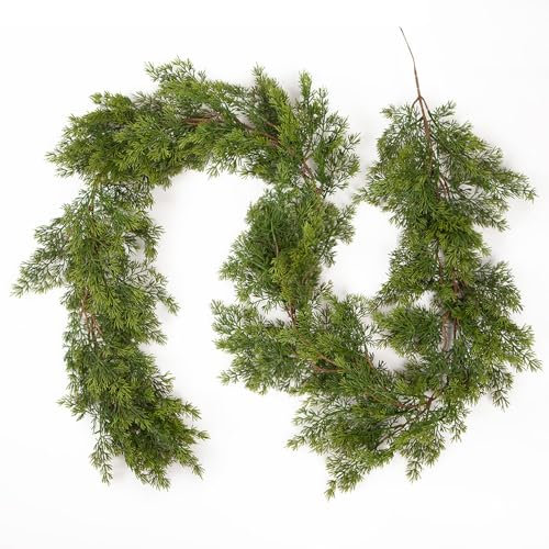 Tannengirlande Künstlich, 2M Weihnachtsgirlande Künstliche Tannengrün Weihnachtsdeko für Türen und Weihnachten (2M)