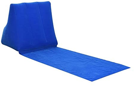 Gemütliche Campingmatratze Folding Weiche Luftkissen Strand Matte Holiday Camping Freizeit Liegestuhl Rückenlehne Kissen Zurück Stuhl Kissen Yoga Sitz Luftmatratze Campingmatratze(United States)