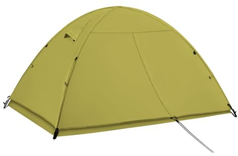 Ultralight Double Layer Waterproof 2/3/4 Person 4 Season Backpacking Dome Tent – Easy Setup Outdoor Essenssial Gear for Camping, Hiking, Hunting and Mountaineering