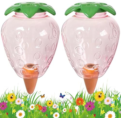 2 Piezas Dispositivos de riego de Plantas, Autorriego Goteros De Bola De Riego, Sistemas De Picos De Riego por Goteo, Dispositivo De Riego por Goteo