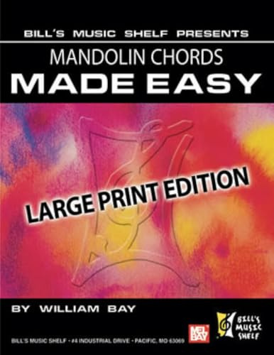 Mandolin Chords Made Easy, Large Print Edition