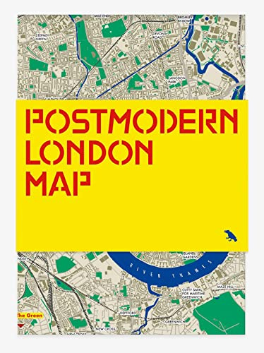 Postmodern London Map: Guide to postmodernist architecture in London (Blue Crow Media Architecture Maps)