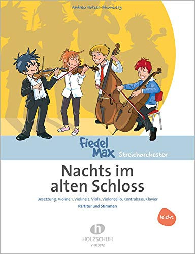 Nachts im alten Schloss: Besetzung: Violine 1, Violine 2, Viola, Violoncello, Kontrabass, Klavier