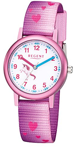 REGENT Mädchen-Uhren Analog Quarz 32018704