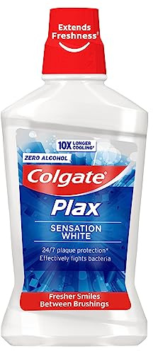 Colgate Mouthwash 500ml Plax Whitening