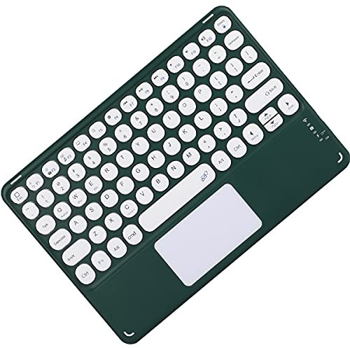 NB Teclado Bluetooth universal y ratón táctil para iPad/tabletas Android/teléfonos inteligentes, con batería recargable de 280 mAh