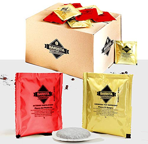 Barista Italiano 80 ESE Coffee Paper Pods 44mm (VARIETY PACK, 80 Sachets)