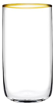 Pasabahce Iconic Golden Touch Wassergläser 365ml 6er Set