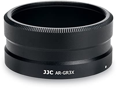 JJC Lens Adapter GA-2 for RICOH GT-2 Tele Conversion Lens on RICOH GR IIIx camera - Replaces RIC. GA-2 Lens Adapter, 49mm filter compatible