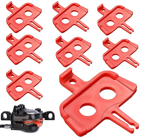 8 pezzi Distanziale Freno a Disco,distanziatori Freni per bicicletta separatore del freno per Pastiglie Freno per Bicicletta Distanziale per Pastiglie per Freni a Disco Idraulici