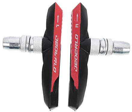 Sosoport 2 Paar Bremsbeläge für Fahrräder fahrradbremse Fahrrad bremsen Bike Brakes fahrradaccessoires Bike Fitting Mountainbike Bremsbelagsatz Zubehör Werkzeug frischer Kautschuk
