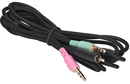 Alitutumao Ersatz-Aux-Kabel, Aux-Kabel, Kompatibel mit Game One Game Zero GSP 350 GSP 500 GSP 600 Gaming Headset zu One PC und Smartphones
