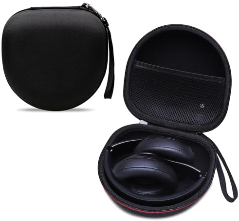 XANAD Hard Headphone Case for Soundcore Anker Q20i Q30/TOZO/KVIDIO | Fit JLab JBuds LUX/Beats/Uliptz/Rebocico/Bose/Skullcandy/Picun/JBL Foldable Headphones,Universal Portable Travel Storage