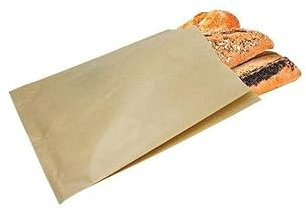 Sac Kraft Lot 1000 - Sachet Kraft Alimentaire - Sac en Papier Kraft - Sachet Papier Kraft - Sandwich Papier - Emballage Alimentaire L14 × L7 × H28 cm