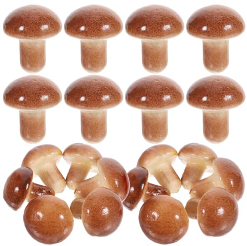 Holibanna Modello Di Funghi Finti Realistici 3.00X2.50X2.50In Decorazione Multifunzione Per Casa Fotografia E Vetrine Set Di 20 Pezzi