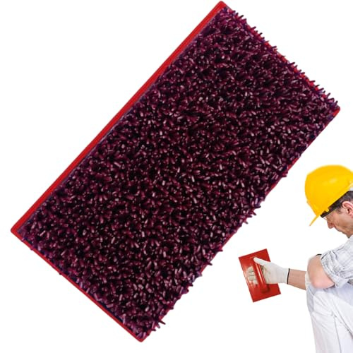 Brocha de Punteado | Brocha de Estuco para Acabados en Techos | Instrumento Manual Rectangular para Acabado de Techos y Enlucido de Pintura en Paredes